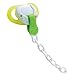 Chicco Pacifier Clip, Green/Yellow
