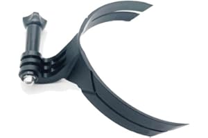 Reflex Camera Universal Motorcycle Helmet Chin Mount for Go Pro, Insta 360, DJI, – Adjustable POV Action Camera Holder, Durable Non-Slip Design, Compatible with Smartphones