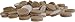 Shepherd Hardware 9021 3/8-Inch Self-Adhesive Felt Furniture Pads, 75-Count, Beige