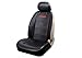 U.A.A. INC. GMC Logo Lowback Black Synthetic Leather Seat Covers Set Airbag Compatible Universal Fit