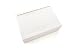 Wedding White 4 x 6 Picture Box – Holds up to 125 4 x 6 Photos – Filled with Raffia Grassthumb 1