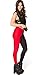 QZUnique Ankle Length Leggings Halloween Women's Footless Elastic Yoga Pants Digital Print Stretchy Tights