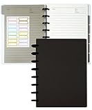 Yoment Discbound Notebook Customizable Spiral