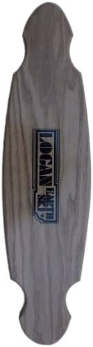 Logan Earth Ski "Slalom Model Deck, 7-5/8 x 30-Inch/18.5-Inch WB, Black