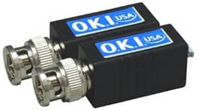 Okina Video Balun BNC to UTP Terminal w/Filter, Pair