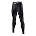 saraca core Men’s Compression Pants Sports Baselayer Running Workout Active Tights Yoga Leggings UPF 50+ Black