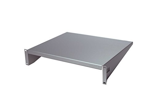 Rackmount 2U Aluminum Cantilever rack shelf for 2 Post or 4 Post rack cabinet.