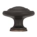 Amerock | Cabinet Knob | Oil Rubbed Bronze | 1-3/4 inch (44 mm) Diameter | Inspirations | 1 Pack | Drawer Knob | Cabinet Hardware
