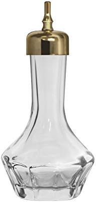 Uber bar tools 46/X-047-G Bitters Bottle, 90ml, Gold