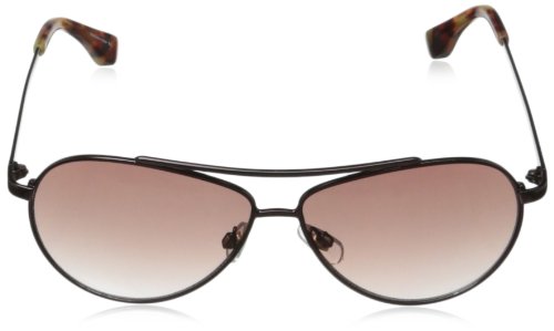 Isaac Mizrahi Sunglasses 16 20 Aviator Sunglasses,Bronze,59 mm