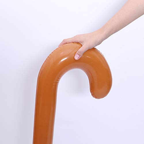 LUOEM Novelty Inflatable Walking Stick Blow Up Toy Halloween Party Costume Cosplay Supplies