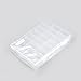 Adjustable 24 Compartment Slot Plastic Storage Box Jewelry Tool Container
