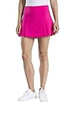 Prince Women's Stretch Woven Pleated Tennis Skort, Cosmos Pink, Large