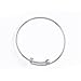 ZX Jewelry 12pcs Womens Expandable Blank Bangles Bracelets for Jewelry DIY Making 2.6inch