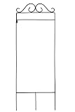 Toland Home Garden - Garden Flag Arbor Black 40 Inch Tall Decorative Weather Resistant Holder for 12.5 x 18 Inch Flags