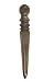 BESTCYC Solid Wood Leathercraft Slicker Round Burnisher Wood Edge Slicker for Leather Working primary