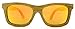 SKYMOOD Wood Polarized Sunglasses With Bamboo Case - Wayfarer Style For Men And Women
