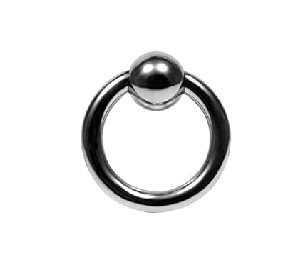 Intimschmuck Eichelring Eichel-Schmuck Penisring Cockring Kugel Cockring Erotik-Schmuck für-Männer (Innen Ø 30 mm)