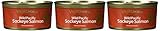 Wild Red Pacific Sockeye Salmon - Skinless/boneless - 6 Oz - Easy Open (3 Cans)
