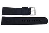 Genuine Swiss Army Black Rubber 22mm Maverick Series Watch Band