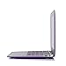 RUBAN Case Compatible with MacBook Air 13 Inch (Models: A1369 & A1466, Older Version 2010-2017 Release), Slim Snap On Hard Shell Protective Cover and Keyboard Cover, Purple