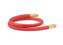 TEKTON 46132 3/8-Inch I.D. by 3-Foot 300 PSI Hybrid Lead-In Air Hose with 1/4-Inch MPT Ends