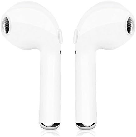 Mini Bluetooth Earbuds,Kerkey Wireless Headphones Headsets Stereo In-Ear Earpieces Earphones for Apple Airpods iPhone 7/7 Plus/6/6s Plus, Samsung Galaxy S7/S8/S8 Plus and Android cellphone (white)
