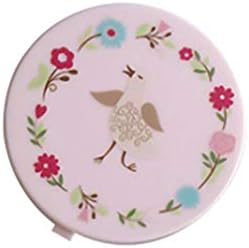 Topsaire Portable Round Contact Lens Case Box Set Country Style Pattern