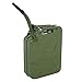 Clever Market Gas Tank Jerry Can Automotive Fuel Steel Tank 20L Emergency Backup Army NATO Style Gasoline Iron Military Green Tank 5 Gal