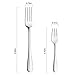 Hippih Food Grade Stainless Steel Flatware 20 Piece Anti-Scald Metal Cutlery Set