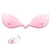 yafei Breast Massager Vibrating Silicone Bra Breast Enlarger Massager Device Hear Care Bra (Pink-1)