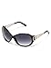 GUESS Factory Women's Plastic Metal Round Sunglasses