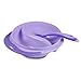 The First Years Meal Mates Infant Sectioned Bowl with Spoon, Colors May Vary