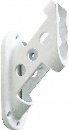 White Metal 3 Position Flag Pole Bracket