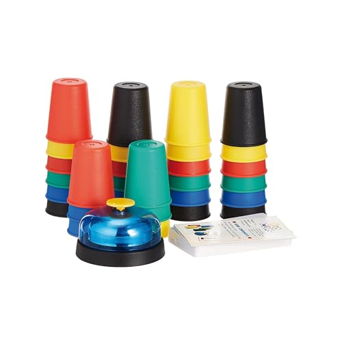 SuperHeated Neurons Speed Cups: 123 Cups | 2 6 Players | Official Version | English and Arabic Language | Ages 6+ | Board Game | Original Made In China