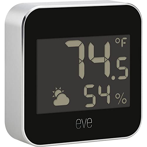 Eve Weather Apple HomeKit Smart Home, Connected Outdoor Weather
