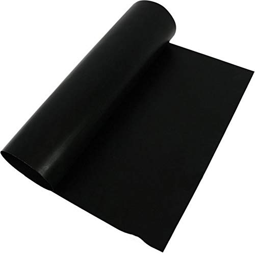 OSOPOLA BBQ Grill Mats - Non Stick Reusable Durable Heat Resistant - Grilling Meat/Veggies/ Seafood/Eggs - Used on Charcoal Grill/Gas Grill/Electric Grill(16" x 13") 5 Pcs (Black)