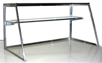 Amazon Com Carib 8 Ft Glass Sneeze Guard With Shelf For