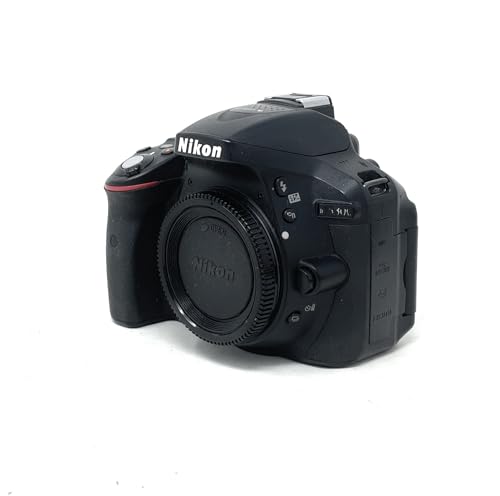 Nikon D5300 SLR-Digitalkamera (24,2 Megapixel, 8,1 cm (3,2 Zoll) LCD-Display, Full HD, HDMI, WiFi, GPS, AF-System mit 39 Messfeldern) nur Gehäuse schw