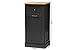 Baxton Studio Monica Kitchen Cabinet, Dark Grey/Oak Brown