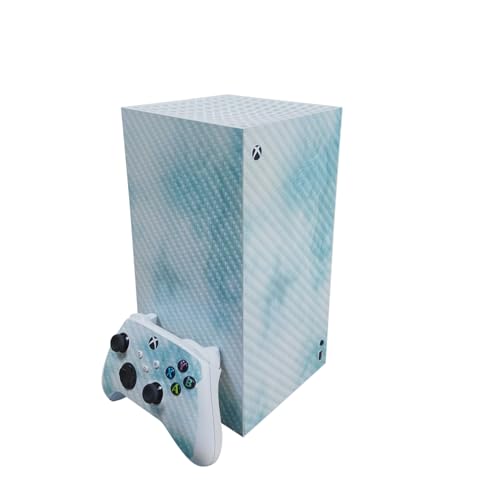 Carbon Fiber Gaming Skin Compatible With Microsoft Xbox Series X Digital Editio…