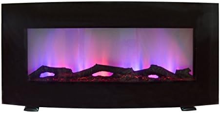 Estate Design Lincoln 34-Inch Curved Front Wall Fire Place