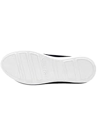 Nautica - Zapatillas para mujer de punto, con cordones, estilo Oxford