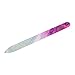 10 pack Professional Nail Art Durable Multicolor Manicure Crystal Printed Flower Pattern Glass Nail File Nail Art DIY Decoration