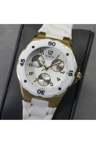 Invicta Women's 18796 Angel Analog Display Japanese Quartz White Watch