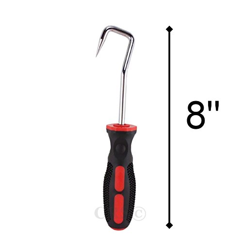 JC PERFORMANCE PRODUCTS USA Radiator Hose Pick - Removal Tool for Stuck Radiator and Heating Hoses (Tactile Bump Grip Handle)