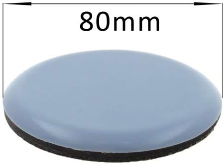 Lifeswonderful - PTFE Teflon Furniture Glides - Round - Self Adhesive Sliders - Variety of Sizes (80mm, Qty 16) - Image 3