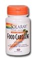 Food Carotene ( 10000 iu & 25000iu ) ( Capsules & Softgels ) Solaray