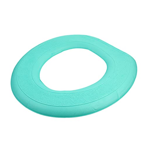 MAGICLULU Thick EVA Self-Adhesive Toilet Seat Cover Waterproof and Breathable Toilet Lid Cushion Fits Easy to Install for Home and Travel
