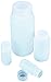 AZLON BWH1000PN Plastic, Bottle, Wide Mouth, HDPE, 1000 ml (Pack of 5)